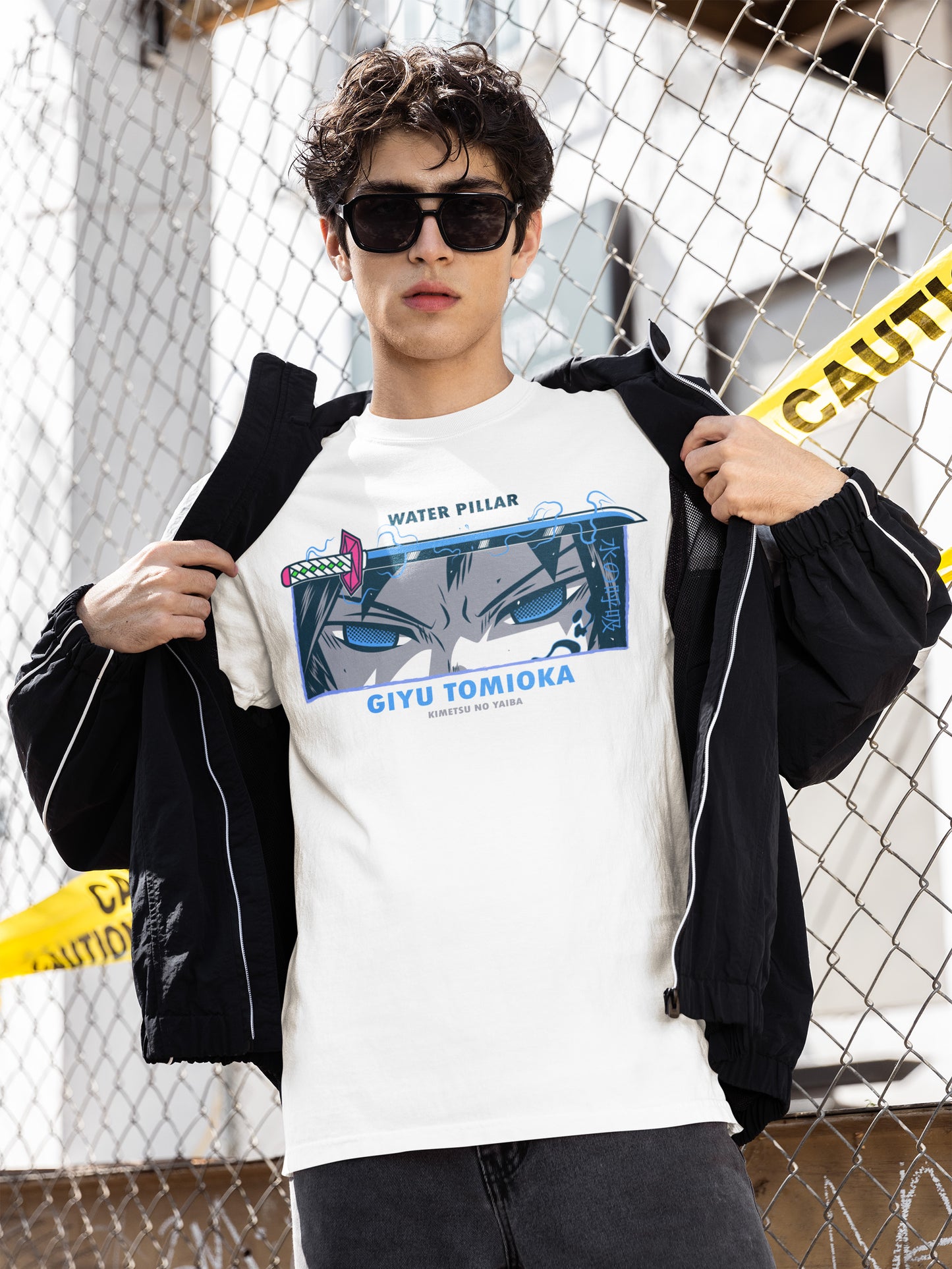 Tomioka Giyu – Water Breathing Oversized T-Shirt