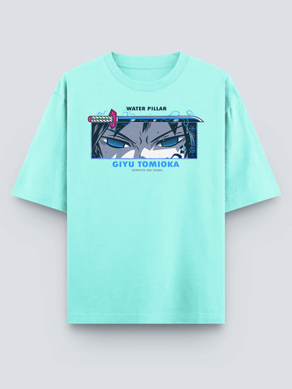 Tomioka Giyu – Water Breathing Oversized T-Shirt
